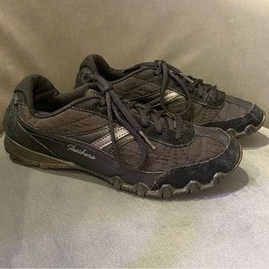 Sketcher Sneakers - Black - Size 7.5